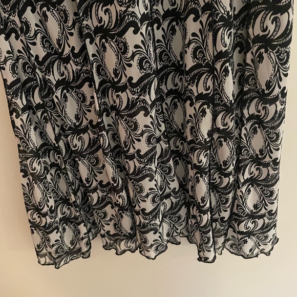 Lapis flowy skirt - Picture 2 of 5